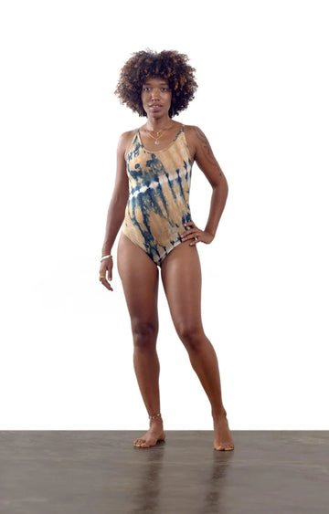 Cloudless Body Suit / Indigo Sunrise